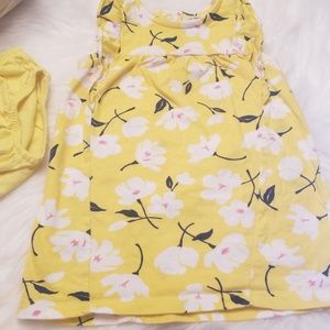 Floral Yellow dress